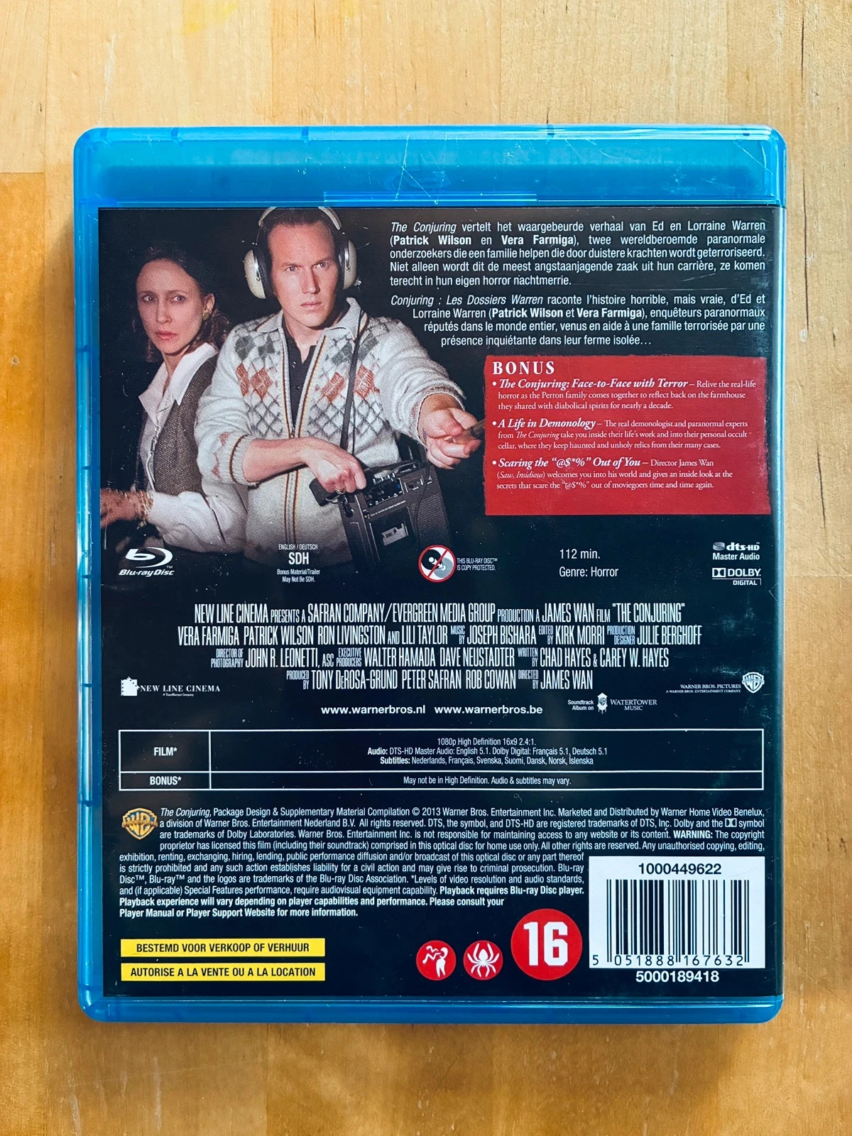 Blu-ray El Conjuro: Los Archivos Warren. – photo 3